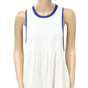 Urban Outfitters UO Hadley 撞色饰边迷你连衣裙