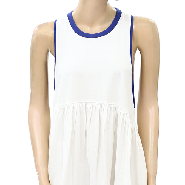 Urban Outfitters UO Hadley 撞色饰边迷你连衣裙