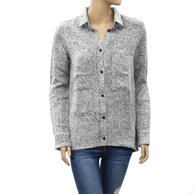 IRO Berek Woven Buttondown Shirt Top