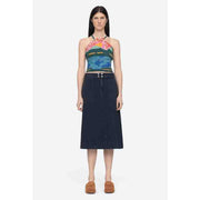 Sea New York Nyla Twill Midi Skirt XS-2