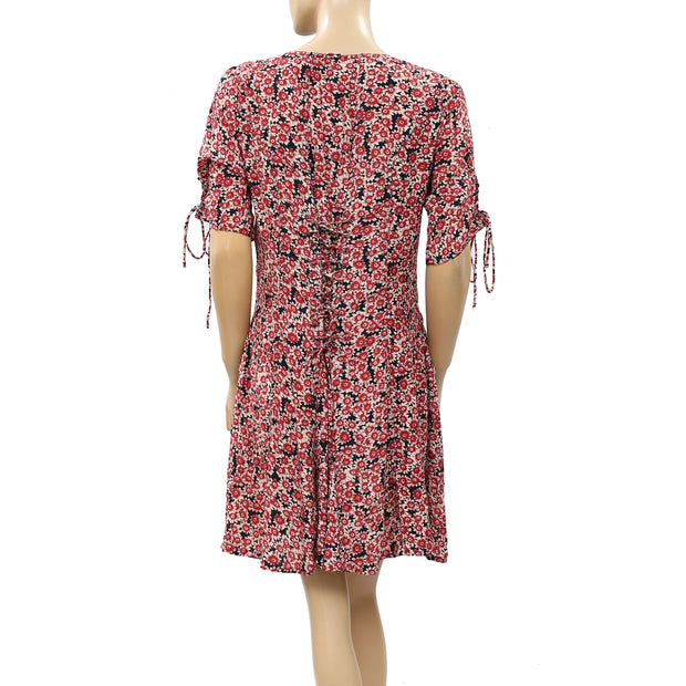 Free People Laced Up Mini Dress