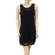 Yoana Baraschi Anthropologie Crochet Lace Mini Dress S