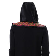 Akemi + Kin Anthropologie Embroidered Terry Hoodie Top S