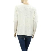 Des Petits Hauts Terence Embroidered Shirt Top