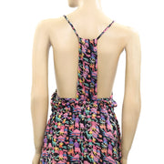 Staring At Stars Urban Outfitters Print Open Back Playsuit Romper Dress