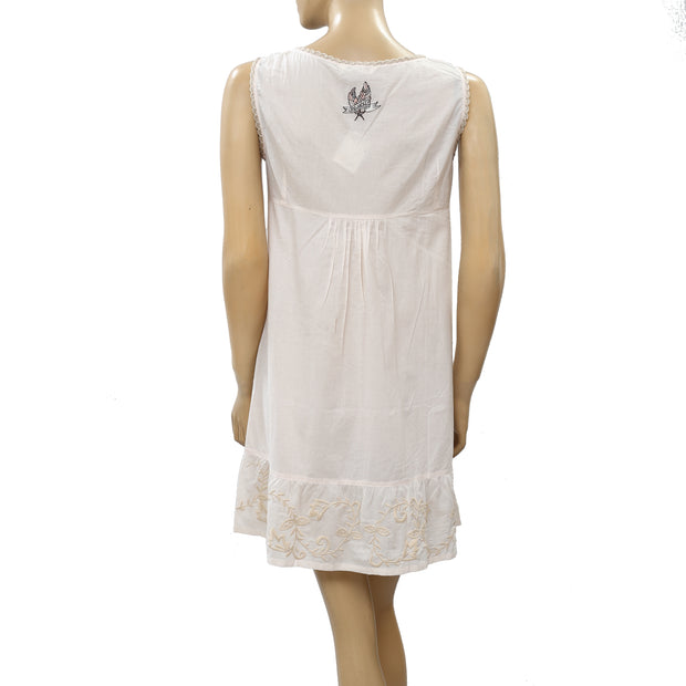 Odd Molly Anthropologie See-World Shift Mini Dress S 1