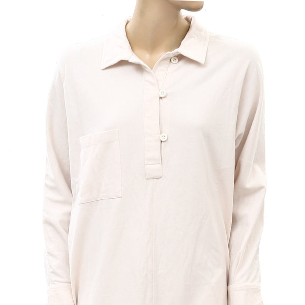 Urban Outfitters UO Spencer Polo Shirt Midi Dress