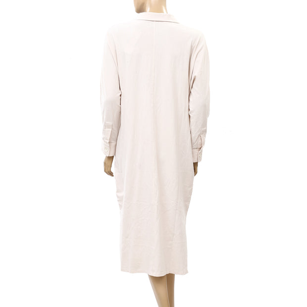 Urban Outfitters UO Spencer Polo Shirt Midi Dress