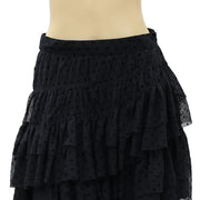 Ulla Johnson Polka-Dot Tulle Mini Skirt
