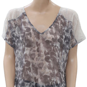 Staring At Stars Urban Outfitters 印花衬衫上衣 M