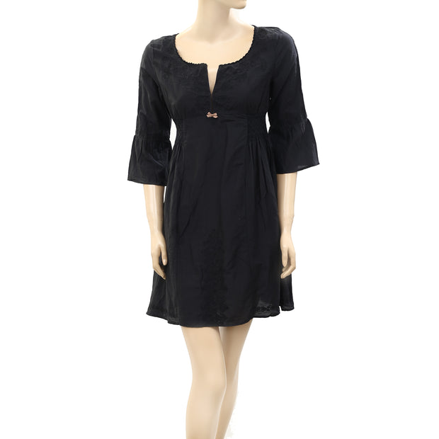 Odd Molly Anthropologie Closing My Eyes To See Bettter Mini Dress