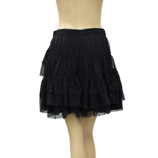 Ulla Johnson Polka-Dot Tulle Mini Skirt