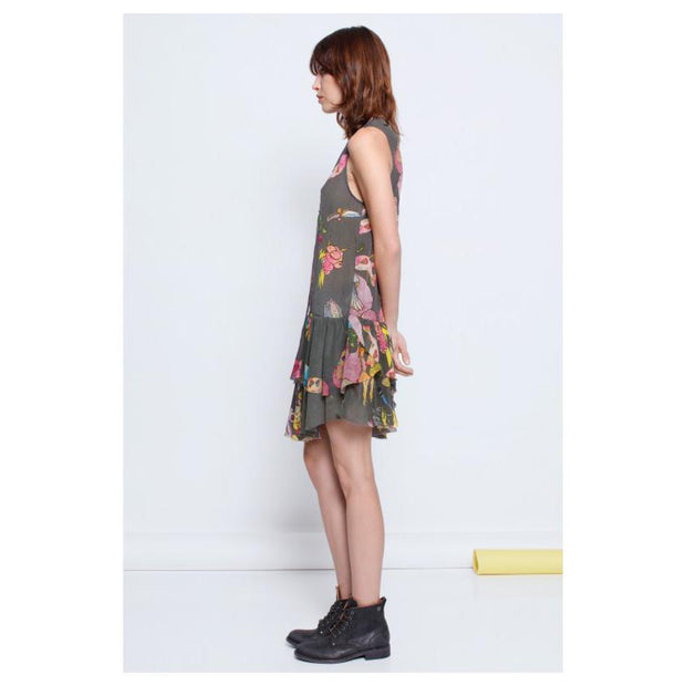 Zadig & Voltaire Ro­ry Printed Mini Dress S