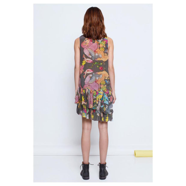 Zadig & Voltaire Ro­ry Printed Mini Dress S