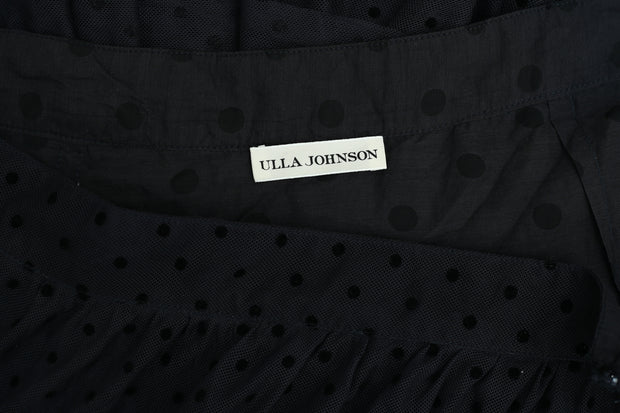 Ulla Johnson Polka-Dot Tulle Mini Skirt