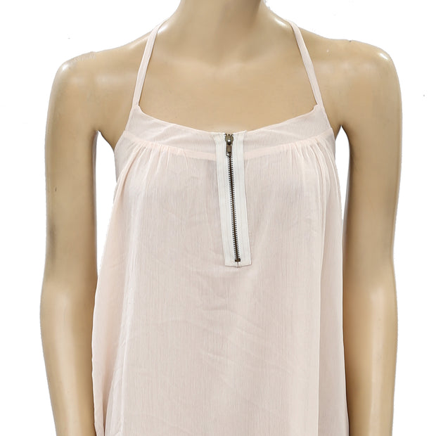 MBYM Guide Solid Pale Nude Mini Dress S