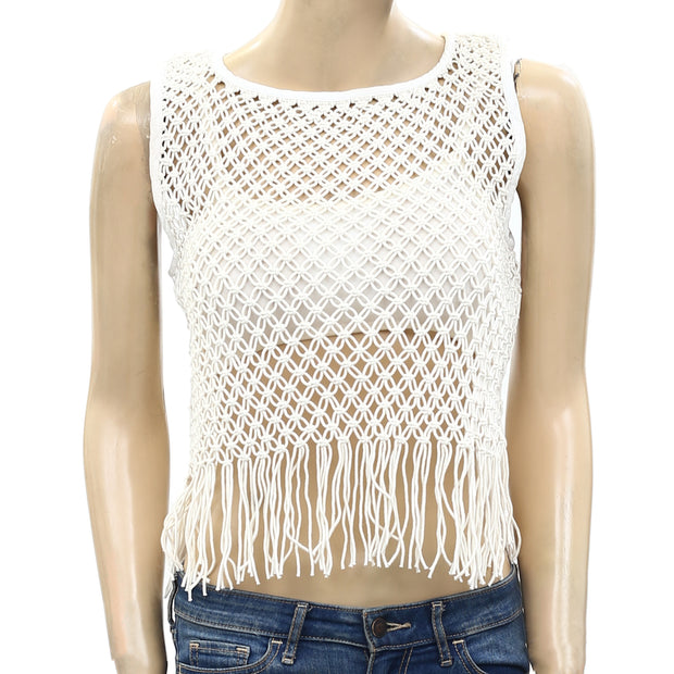 All Saints Jesa Sleeveless Blouse Top S-4