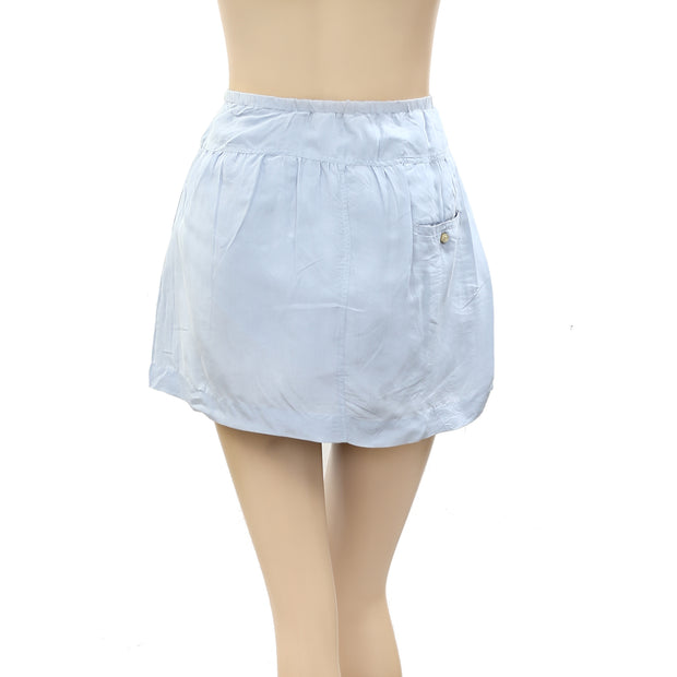 Isabel Marant Étoile Solid Silk Mini Skirt S-1