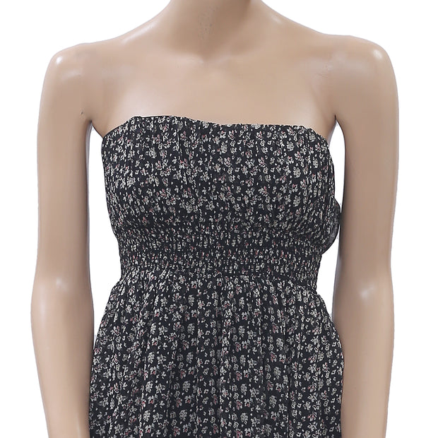 Kimchi Blue Urban Outfitters Floral Printed Mini Tube Dress S