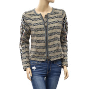 IRO Knitted Jacket Crop Top XS