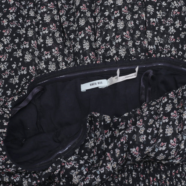 Kimchi Blue Urban Outfitters Floral Printed Mini Tube Dress S