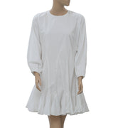 Rhode Ella Resort Solid Mini Dress L
