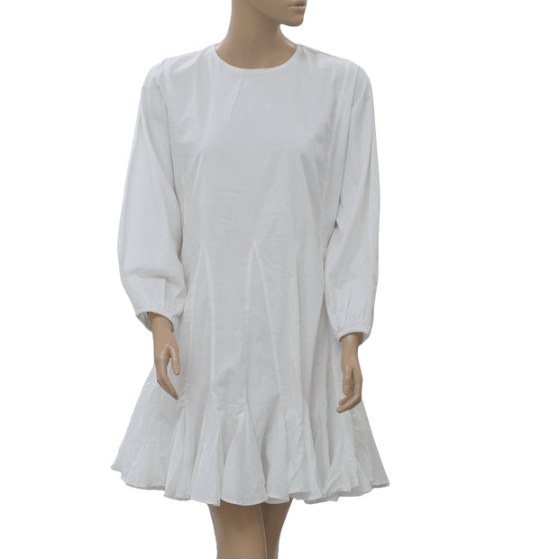 Rhode Ella Resort Solid Mini Dress L