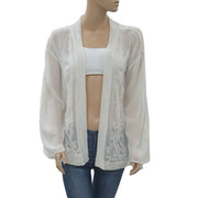 Ipekyol Embroidered Coverup Blouse Top S