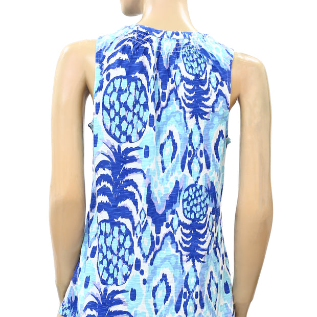 Lilly Pulitzer Serene Call Me Essie 菠萝印花背心