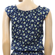 Abercrombie &amp; Fitch 花卉印花衬衫上衣 XS