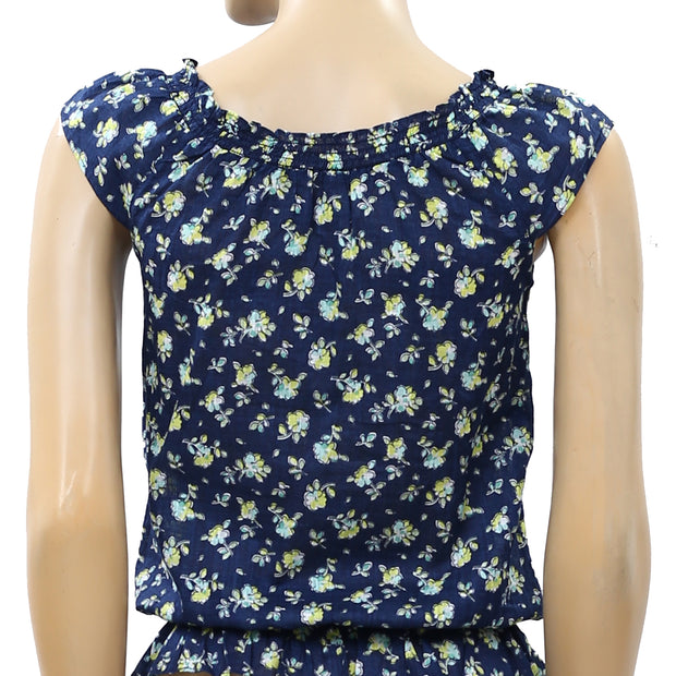 Abercrombie &amp; Fitch 花卉印花衬衫上衣 XS