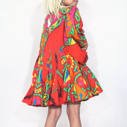 Rhode Resort Kids Girl Printed Flared Mini Dress 6 years