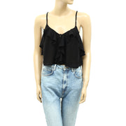 Kimchi Blue Ruffle Criss Cross Top