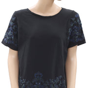 Zara Trafaluc Embroidered Blouse Top M