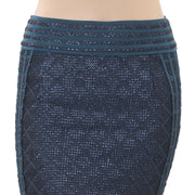 Hoss Intropia Anthropologie Falda Sequin Mini Skirt  S