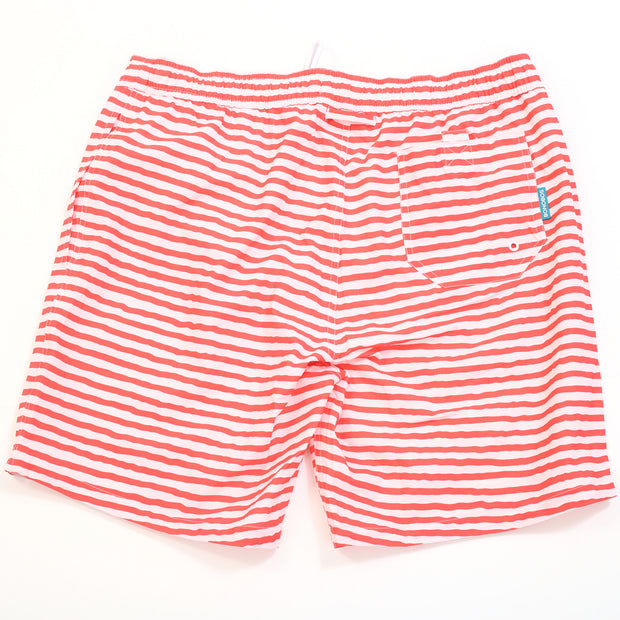 Bonobos Riviera Recycled Swim Trunks Striped Print Shorts M