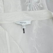 Ipekyol Embroidered Coverup Blouse Top S