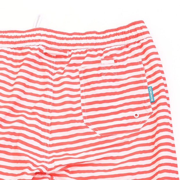 Bonobos Riviera Recycled Swim Trunks Striped Print Shorts M