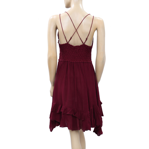 Free People FP One Adella Slip Mini Dress