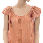 Free People Pukka Tee Blouse Top