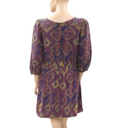 Ecote Urban Outfitters Mixed Media Soft Woven Tunic Dress M