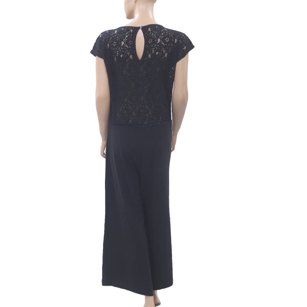 Odd Molly Anthropologie Passion Flare Lace Jumpsuit Dress