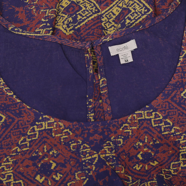 Ecote Urban Outfitters Mixed Media Soft Woven Tunic Dress M