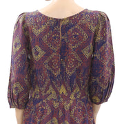 Ecote Urban Outfitters Mixed Media Soft Woven Tunic Dress M