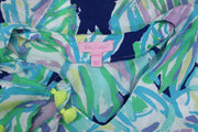 Lilly Pulitzer Sydney Caftan Printed Blouse Top XXS/XS