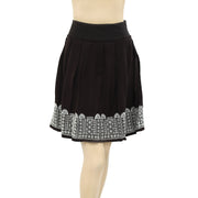 Monsoon Embroidered Mini Skirt M
