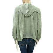 Out From Under Urban Outfitters Helena Gauze Hoodie Top S