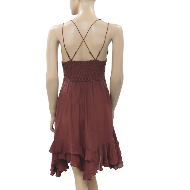 Free People FP One Adella Slip Mini Dress