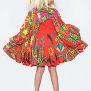 Rhode Resort Kids Girl Printed Flared Mini Dress 6 years