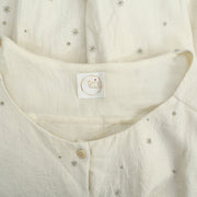 Des Petits Hauts Terence Embroidered Shirt Top